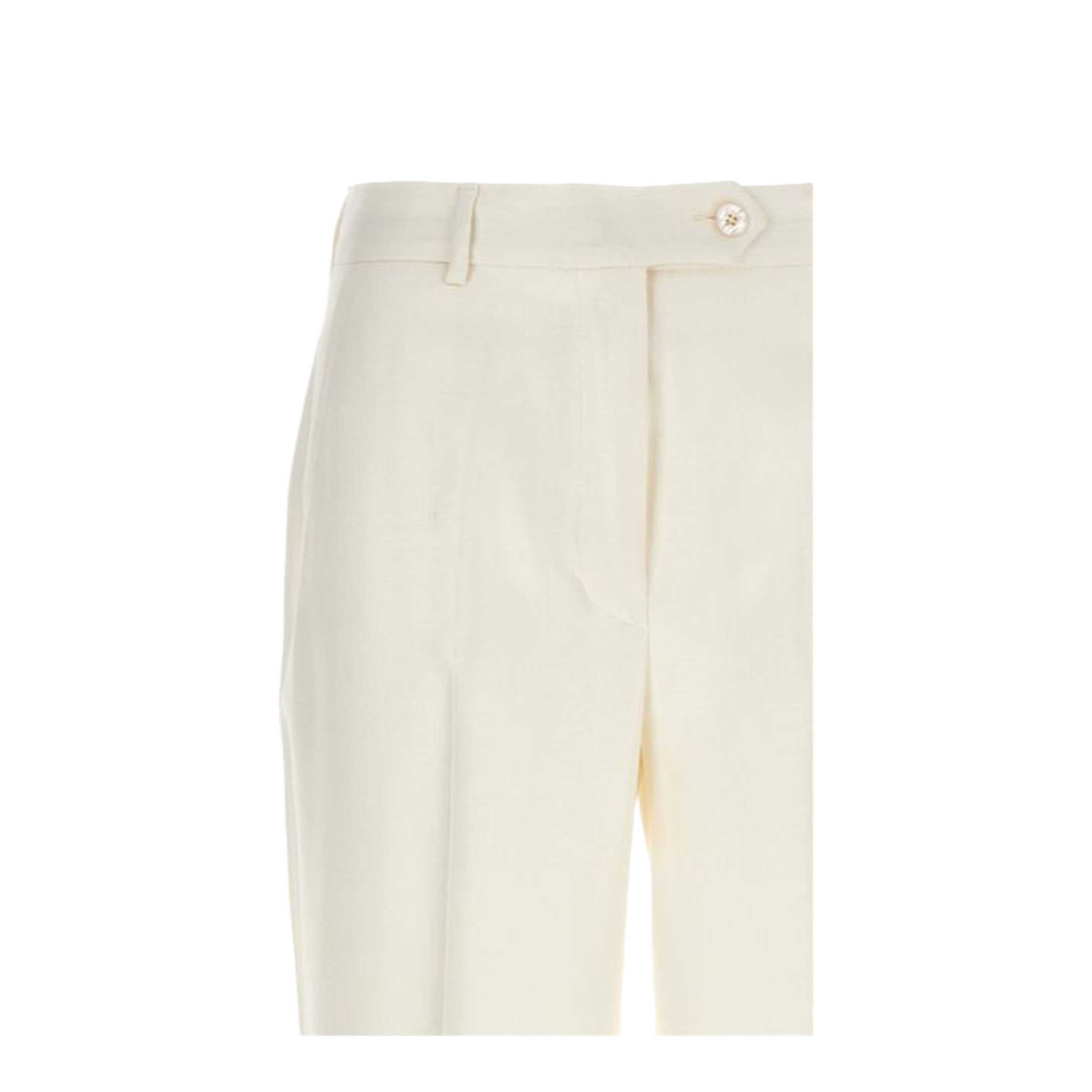 Cigarette Pants White