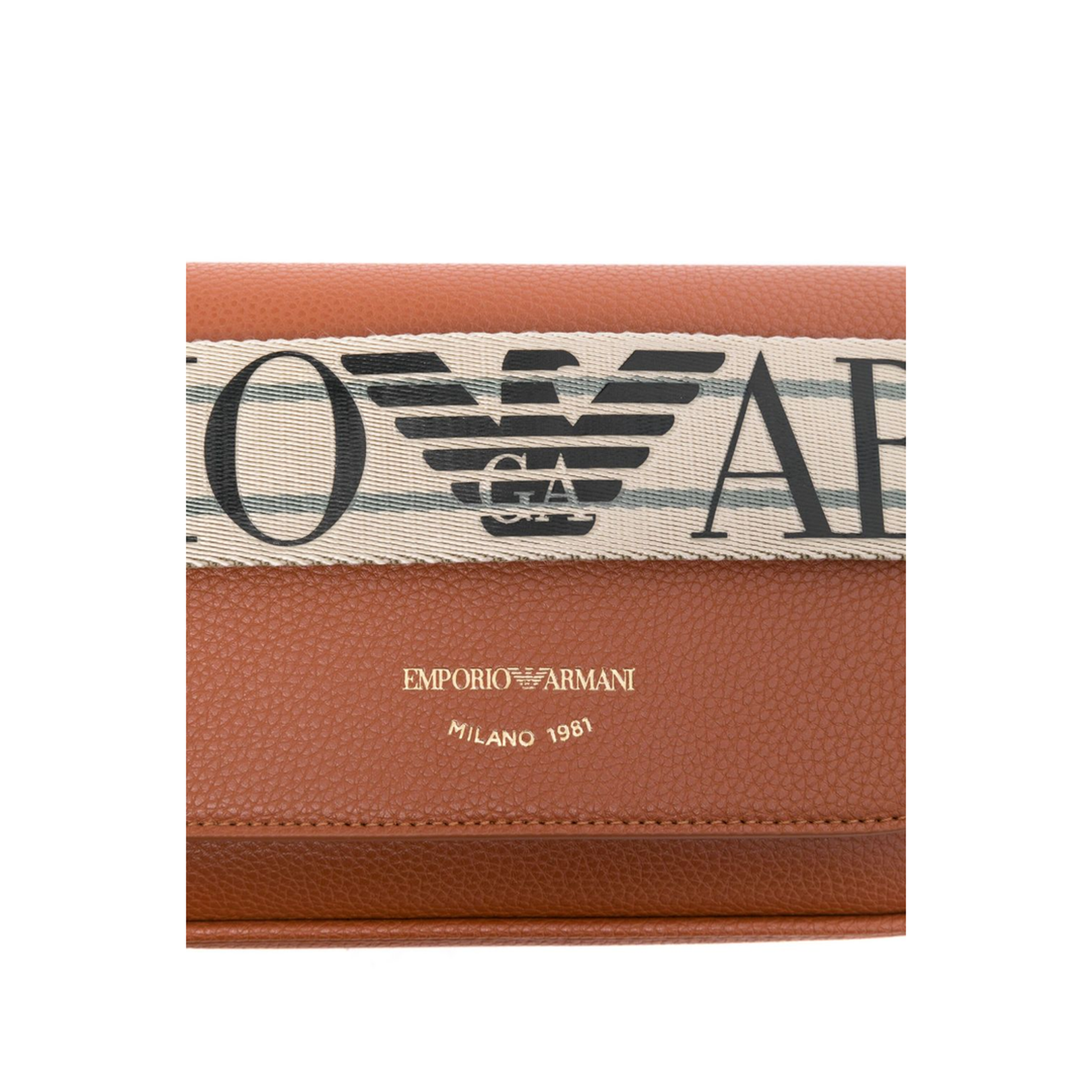 Deer Print Mini Bag - Brown