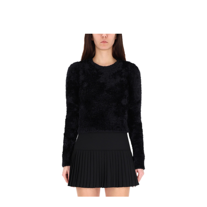 MAYFEYR - Marine Serre - Wild Fluffy Jersey - WTK037ACKNI0535BK99