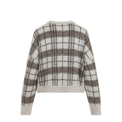MAYFEYR - Brunello Cucinelli - Check Sweater - MPN570310CCC60