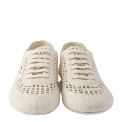 MAYFEYR - Prada - Collapse Crochet Laced Sneakers - 1E360OF0052F46F0304
