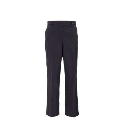 MAYFEYR - Thom Browne - Relaxed Classic Beltloop Trouser With Gg Tape Details In Wrinkle Free Cotton Suiting - FTC512GF1063415