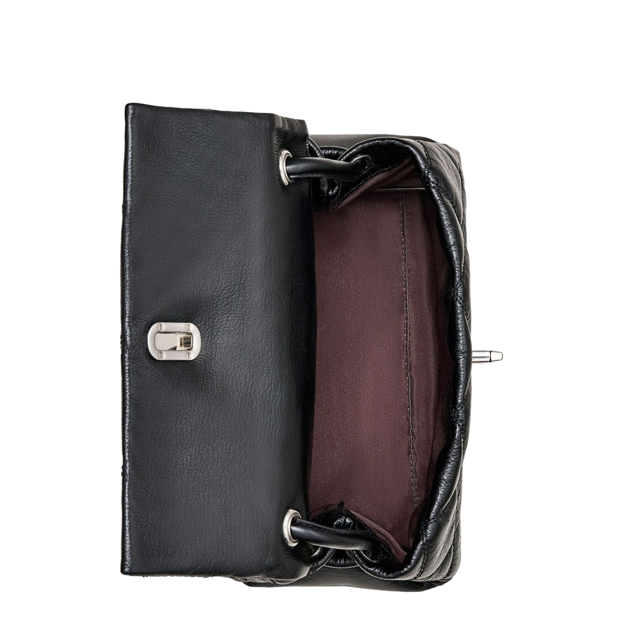 The Mini Quilted Dual Shoulder Bag