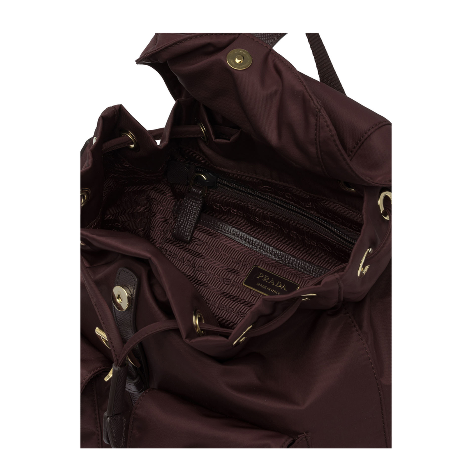 Small Triangle Logo Re-Nylon Backpack