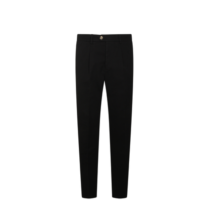 Black Cotton Pants