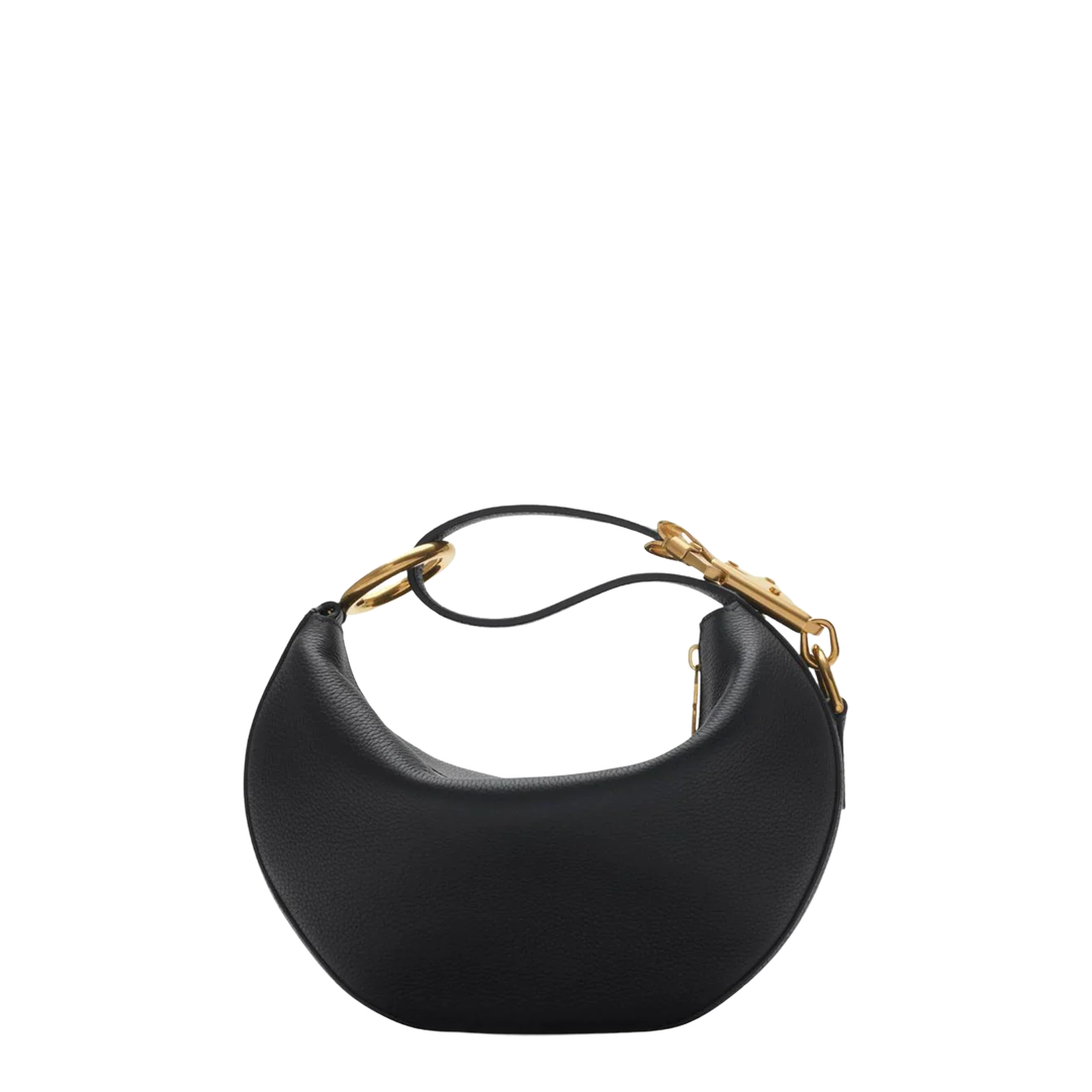 Black Calf Leather Bag