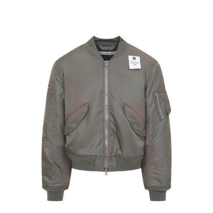 MAYFEYR - Acne Studios - Stone Grey Bomber Jacket - B90881AA7