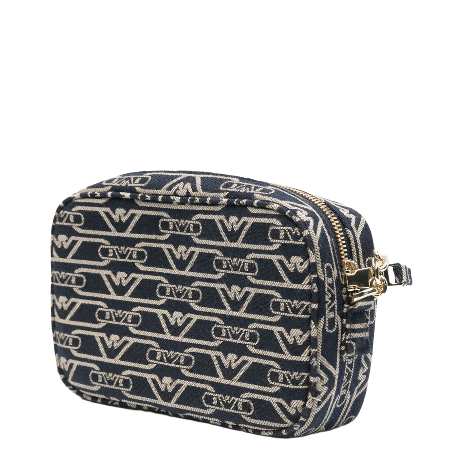 Jacquard Canvas Camera Case with All-Over Monogram