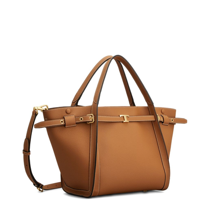 Shopping Bag in Leather Small