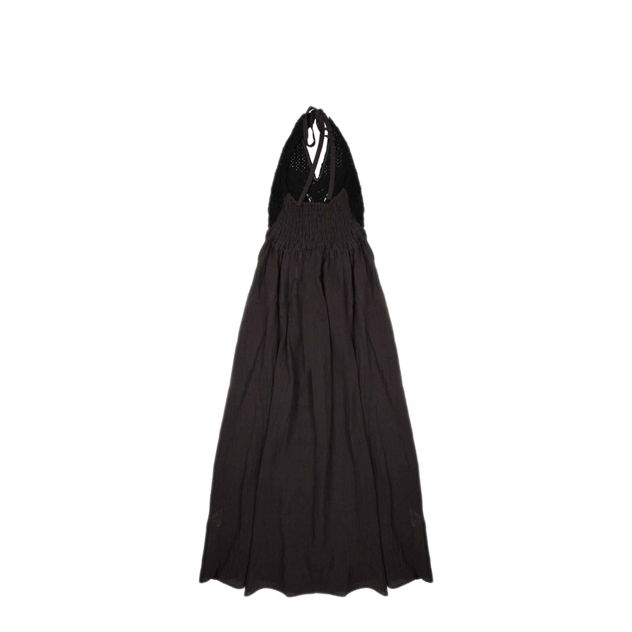 MAYFEYR - 120% LINO - Linen Dress With Crochet Detail - 33BLIW4PLK000G486700909
