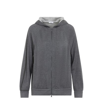 MAYFEYR - Brunello Cucinelli - Full Zip Monile Sweatshirt - MD828SM606