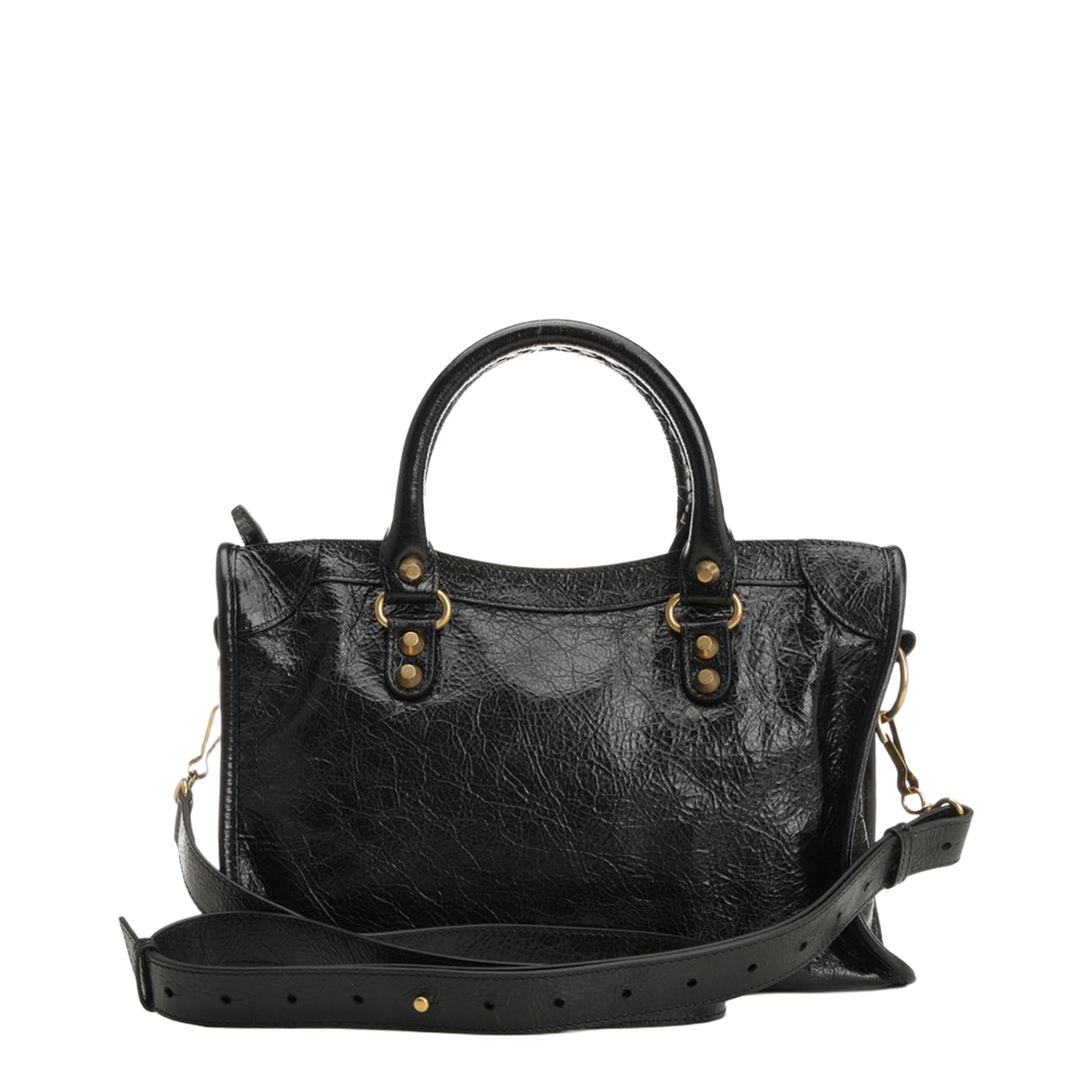 Small Le City Stud Textured Tote Bag