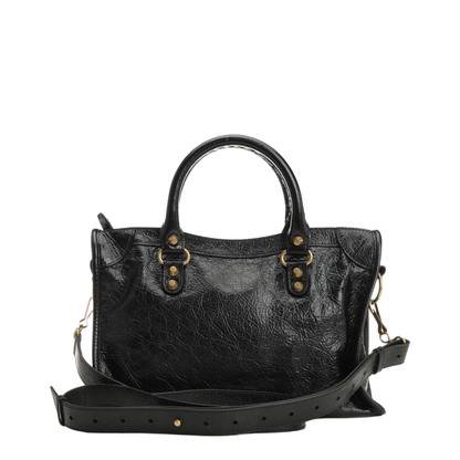 Small Le City Stud Textured Tote Bag