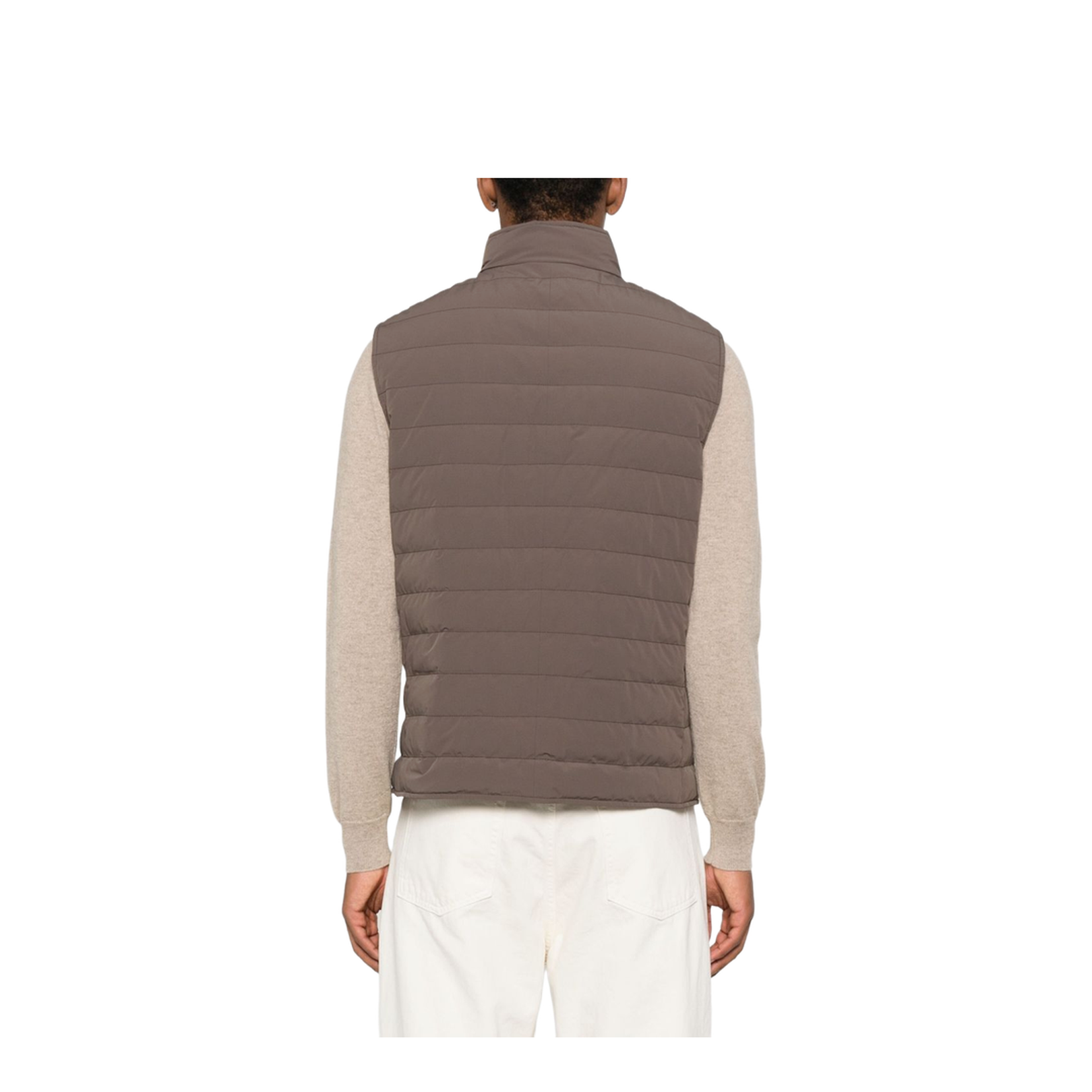 Quilted Jacket Brown