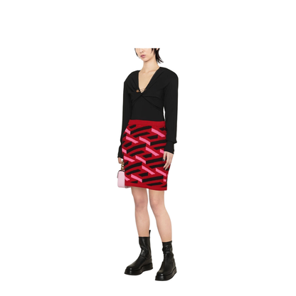 LA GRECA KNIT SKIRT
