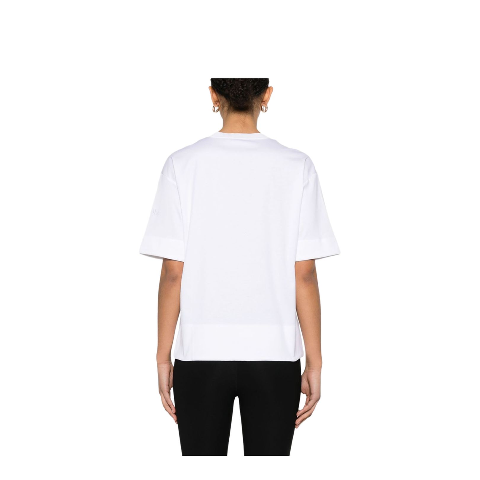 Logo Cotton T-Shirt in White