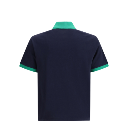 MAYFEYR - Versace - Polo In Cotton Piqu With Embroidery - 10240311A176812U3I0