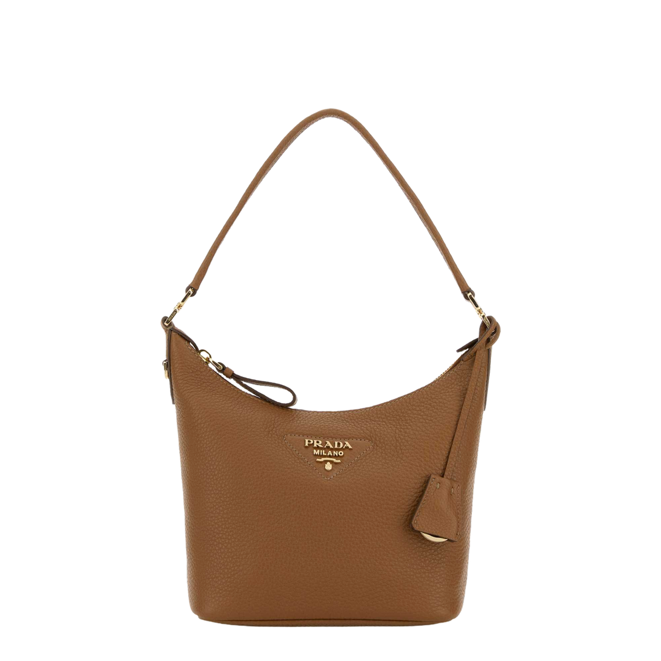 MAYFEYR - Prada - Camel Leather Shoulder Bag - 1BC278VONO2DKVF03CW