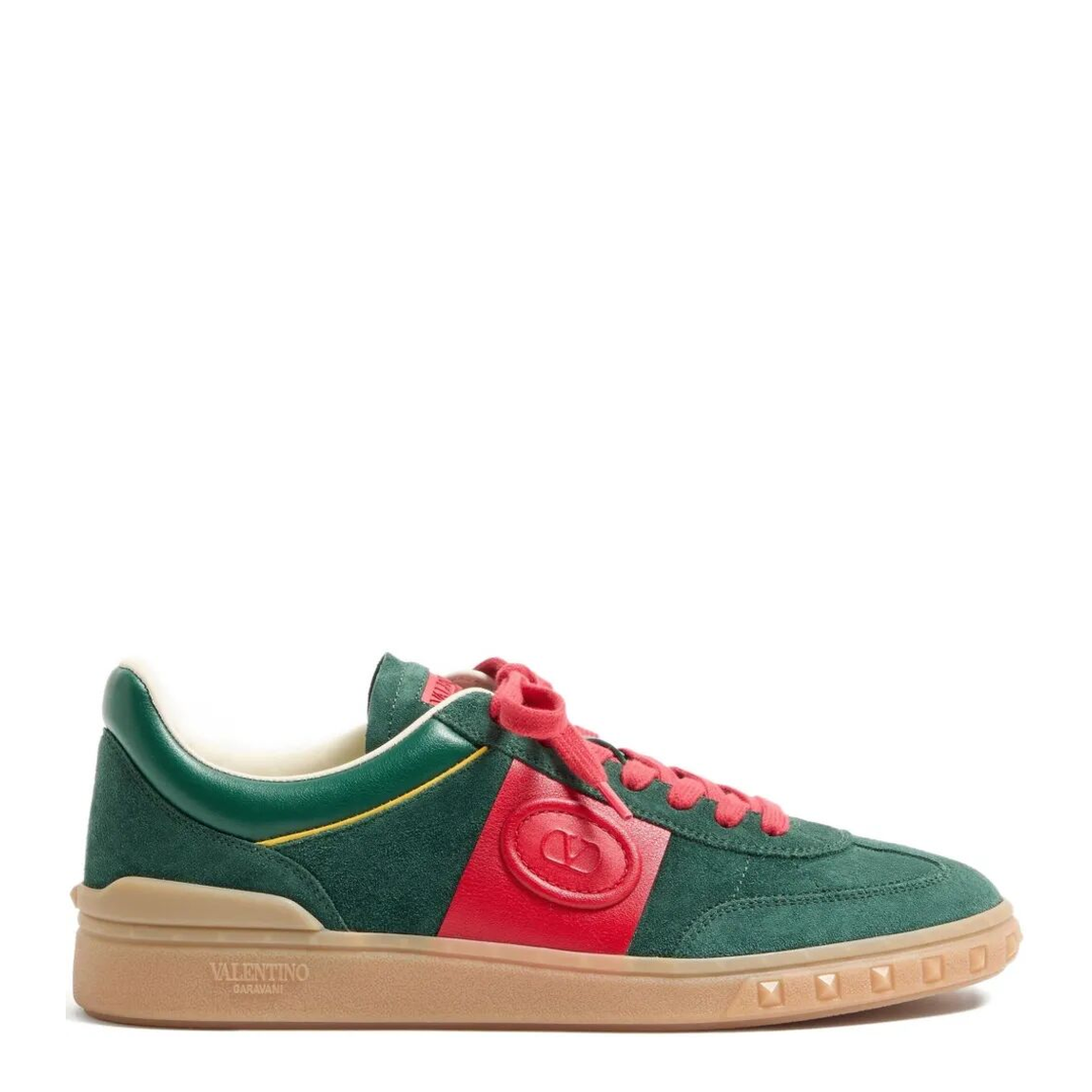 MAYFEYR - Valentino - Upvillage Split And Nappa Leather Sneakers - YS0H77LAL