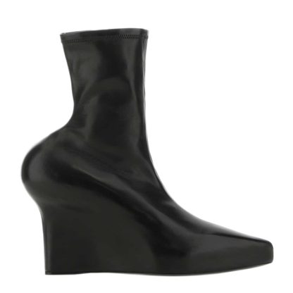 MAYFEYR - Givenchy - Black Nappa Leather Ankle Boots - BE603YE1J5001