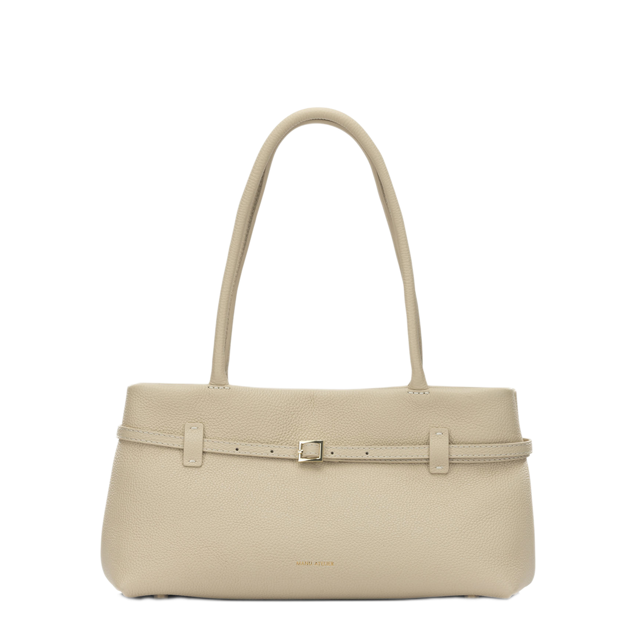 MAYFEYR - Manu Atelier - Le Cambon East West Medium Shoulder Bag - 2026143EASTWESTLECAMBONVANILLA