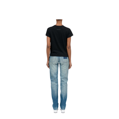 Cotton Crew Neck Logo T-Shirt