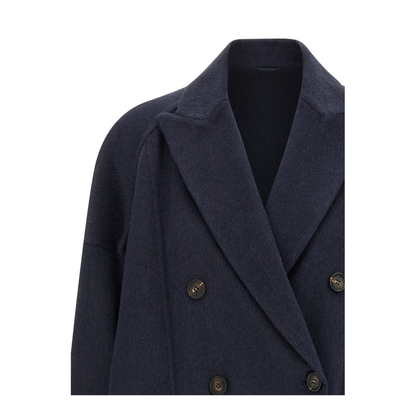 Cashmere Coat Blue