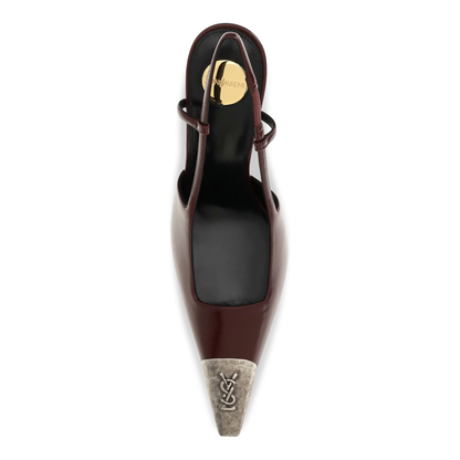 MAYFEYR - Saint Laurent - Jeanne Smooth Leather Pumps - 841158AAFGC