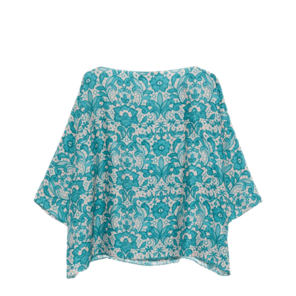 MAYFEYR - Gianluca Capannolo - Light Blue Floral Print Shirt - 26ET41670010512