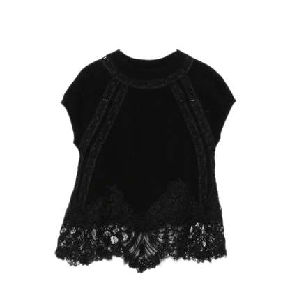 MAYFEYR - Ermanno Scervino - Top Black - D495L307APTPYU95708