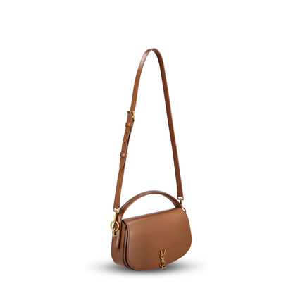 Voltaire Leather Shoulder Bags - Brown