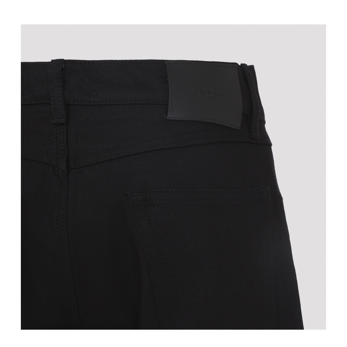 MAYFEYR - Studio Nicholson - Black Cotton Jeans - MARYLEBONEJEANSN801BLACK