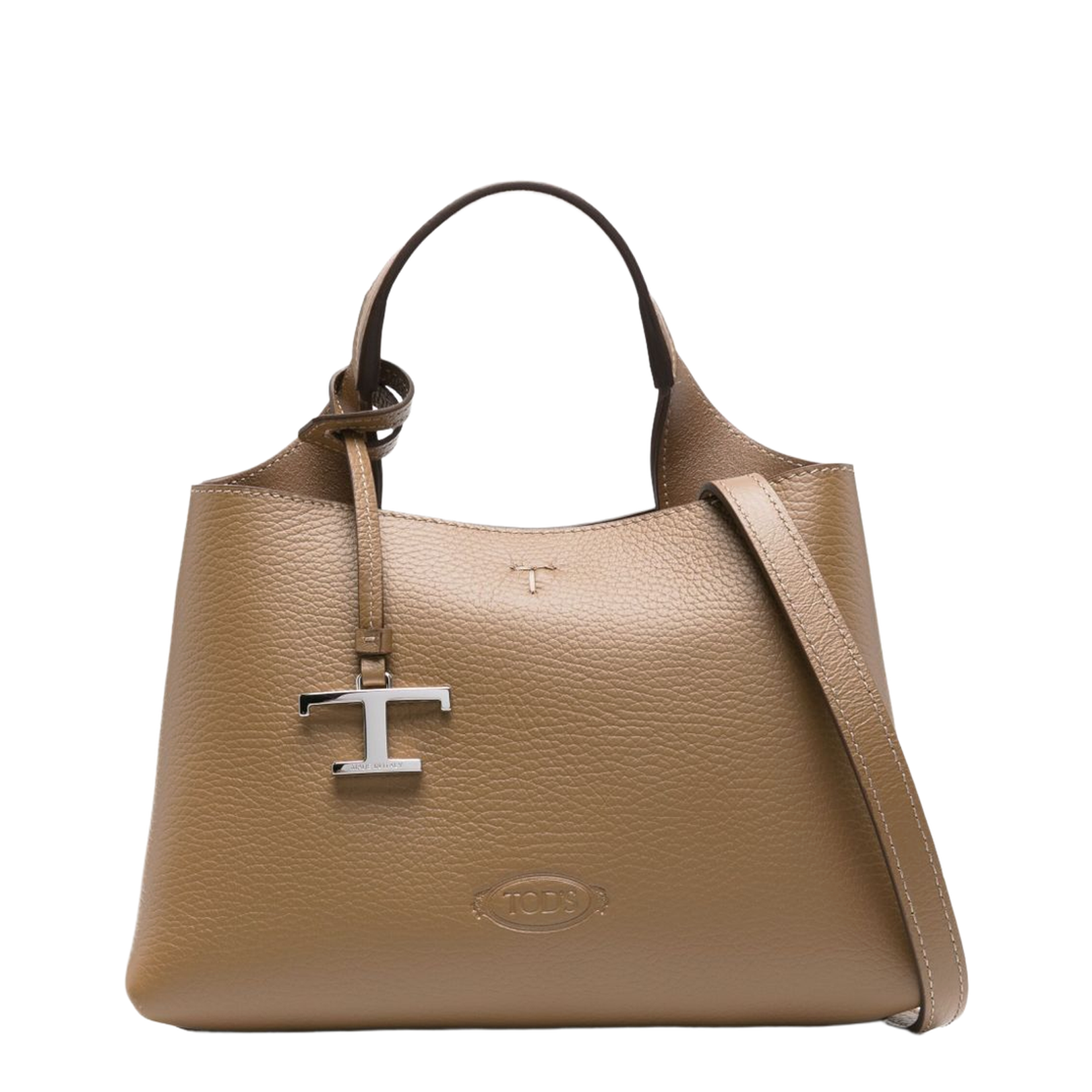 Micro Leather Shopping Bag