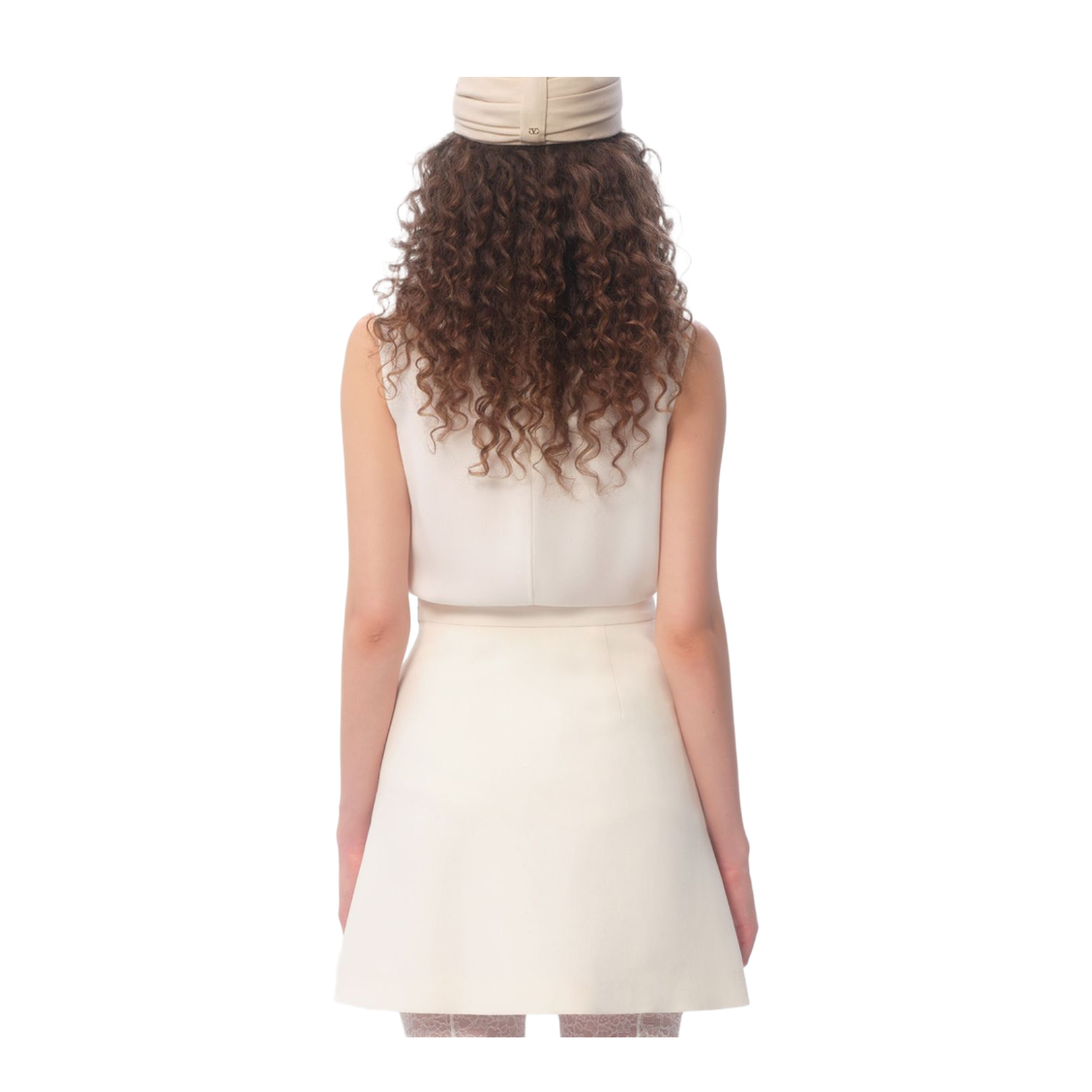 Ivory Silk Top