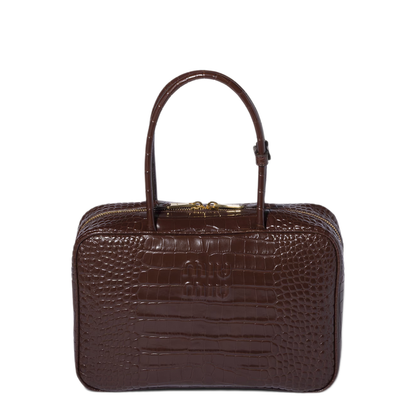 MAYFEYR - Miu Miu - Beau Leather Bag - 5BB117VMON2ZUWF0324