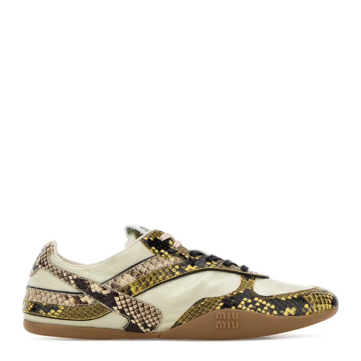MAYFEYR - Miu Miu - Multicolor Fabric And Leather Sneakers - 5E428EFB0053ZL4F0LYP