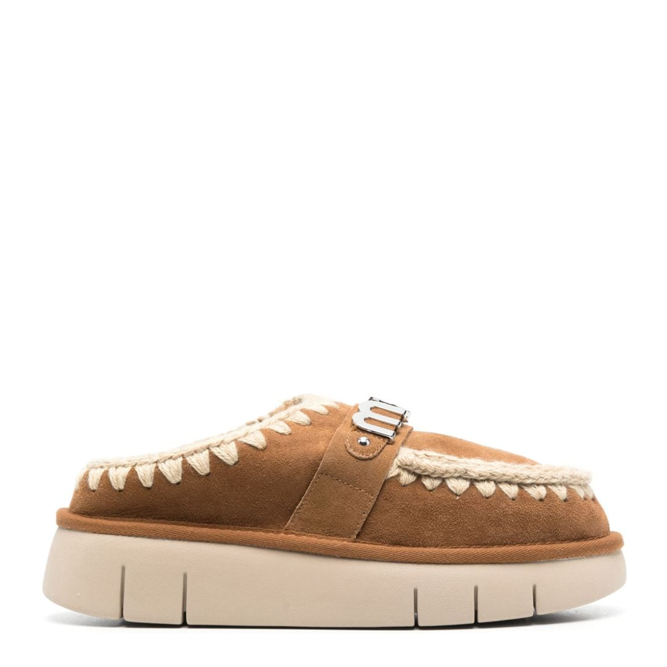 Bounce Clog Metal Logo Slippers