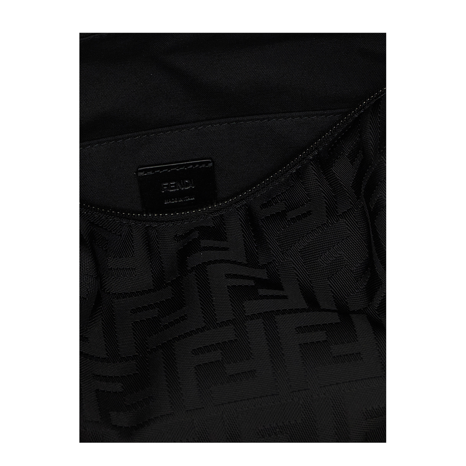 Medium Fabric Black Bag