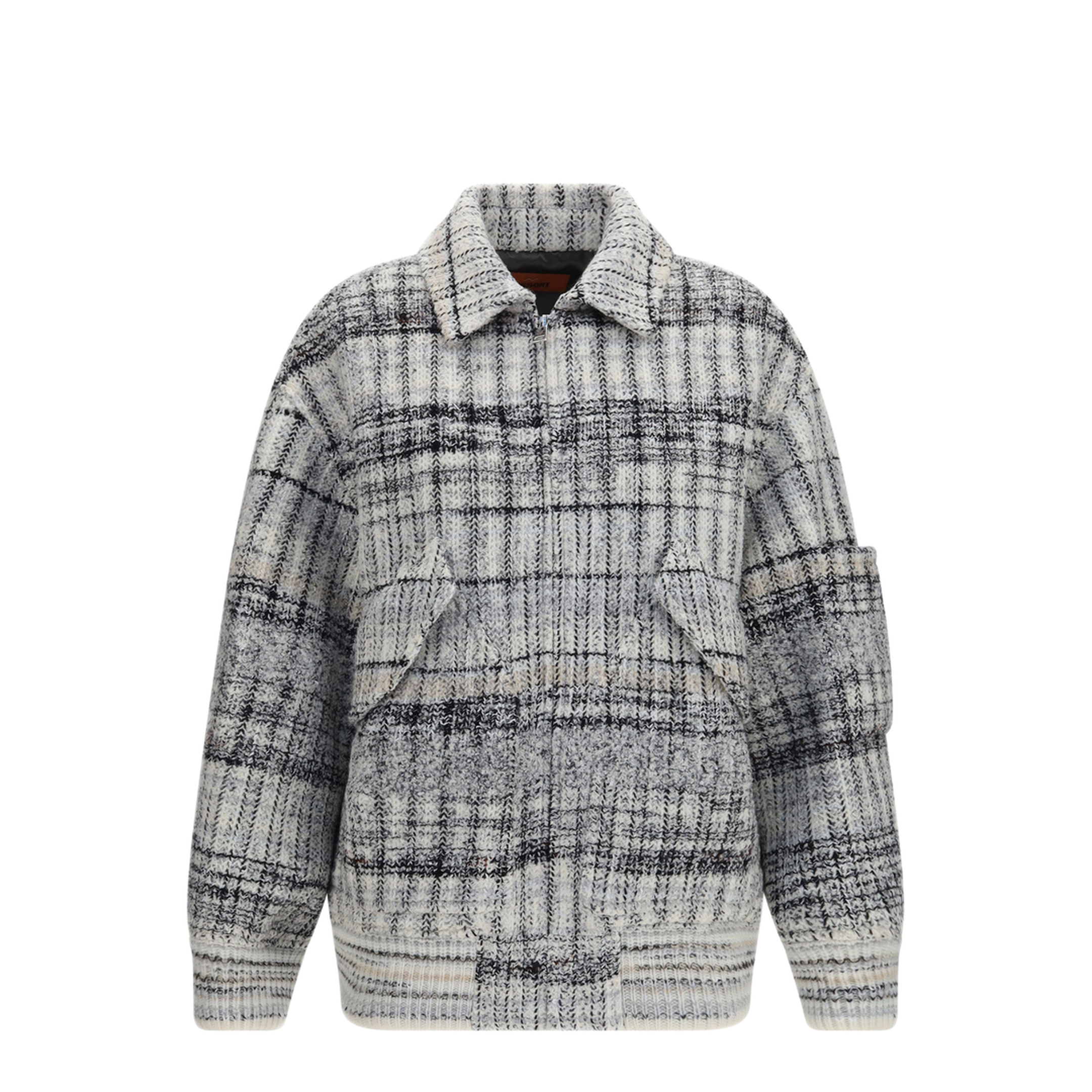 MAYFEYR - Missoni - Oversized Check Wool Blend Bomber Jacket - DS26WC06BC006IS01M2