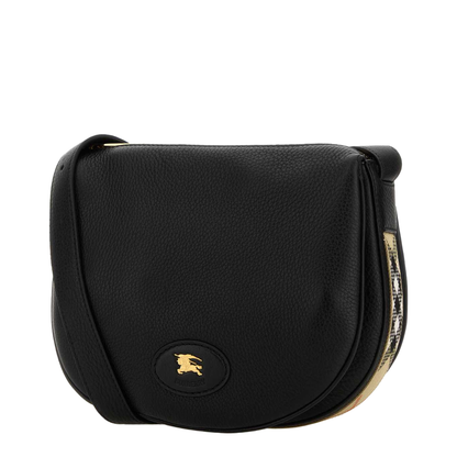 MAYFEYR - Burberry - Black Leather Tavistock Crossbody Bag - 8120263A1189