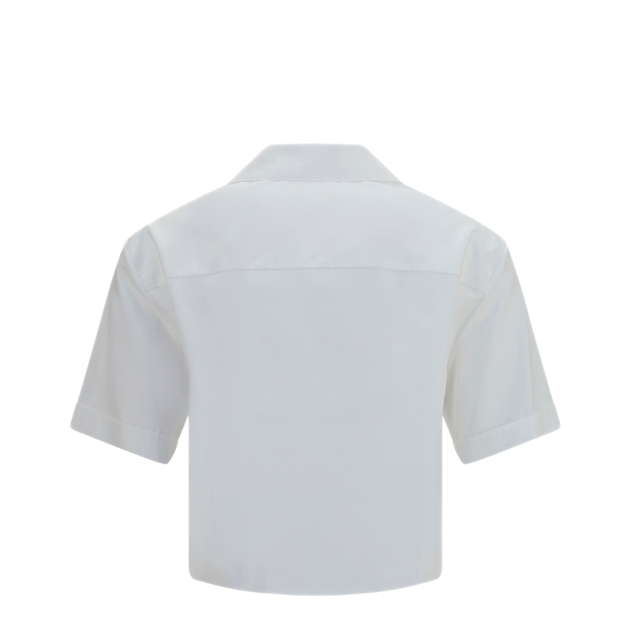 MAYFEYR - Versace - Cropped Cotton Poplin Shirt - 10256801A138781W000