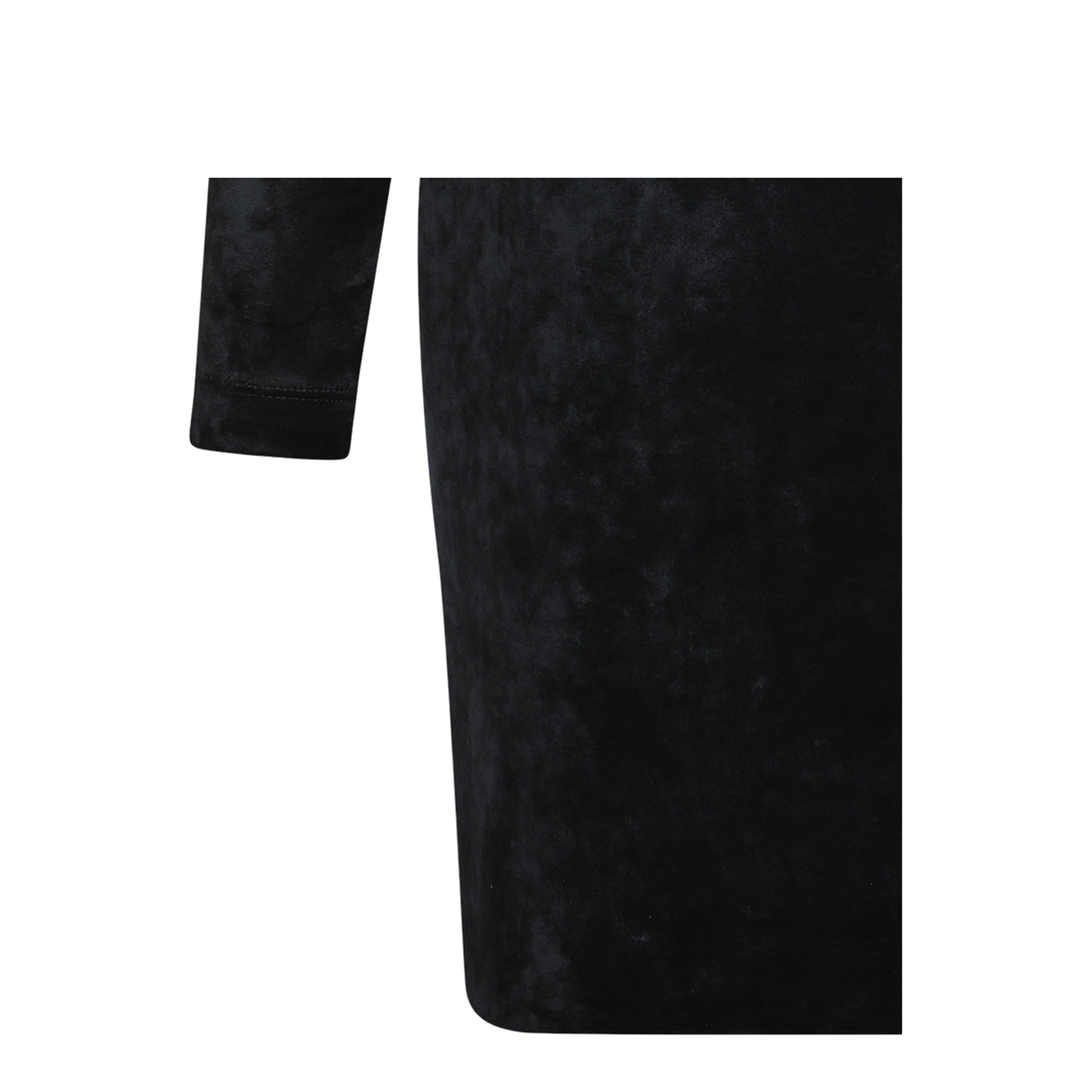 Sweetheart Neckline Dress In Velvet Jersey