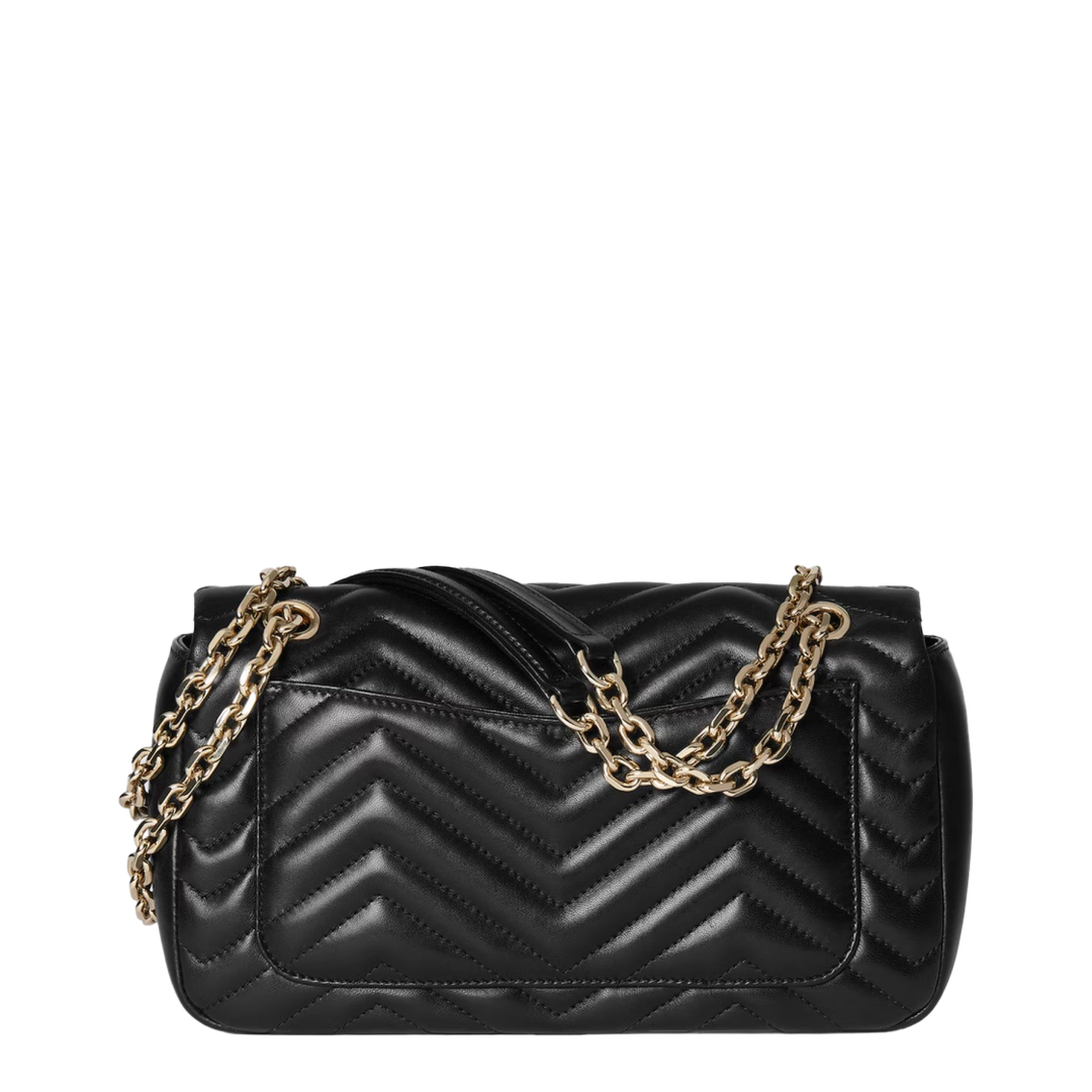 GG Marmont Medium Shoulder Bag - Black