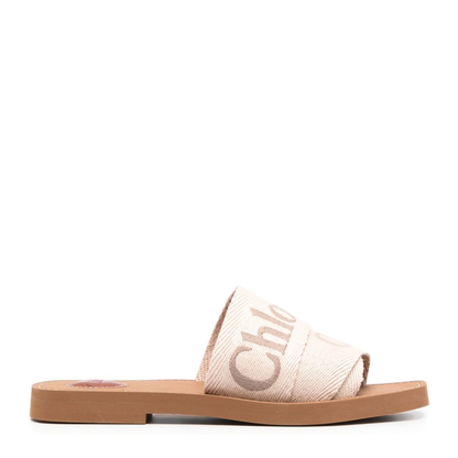 Woody Mule in Blush Beige