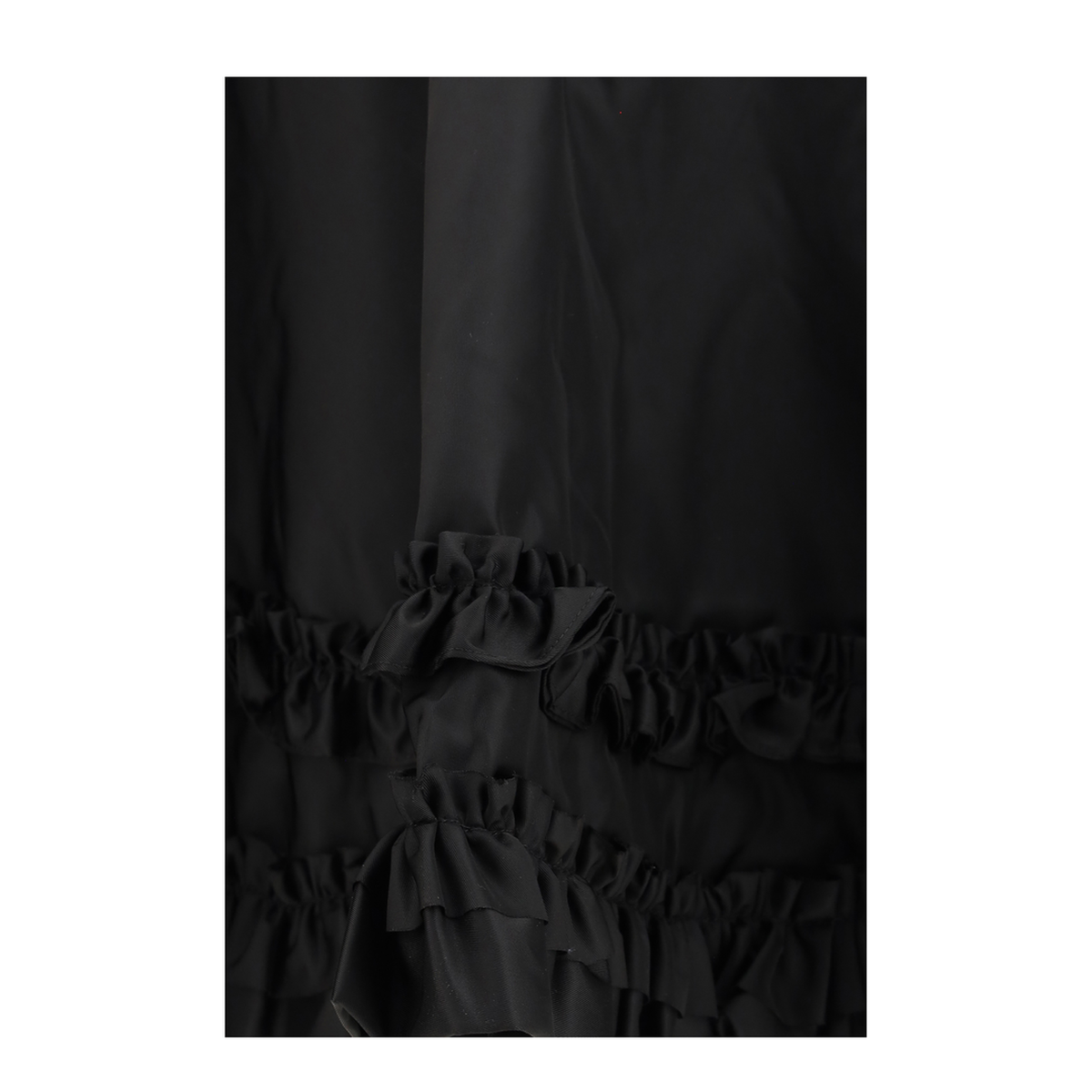 MAYFEYR - Ganni - Duchesse Nylon Mini Frill Skirt - A1090079099