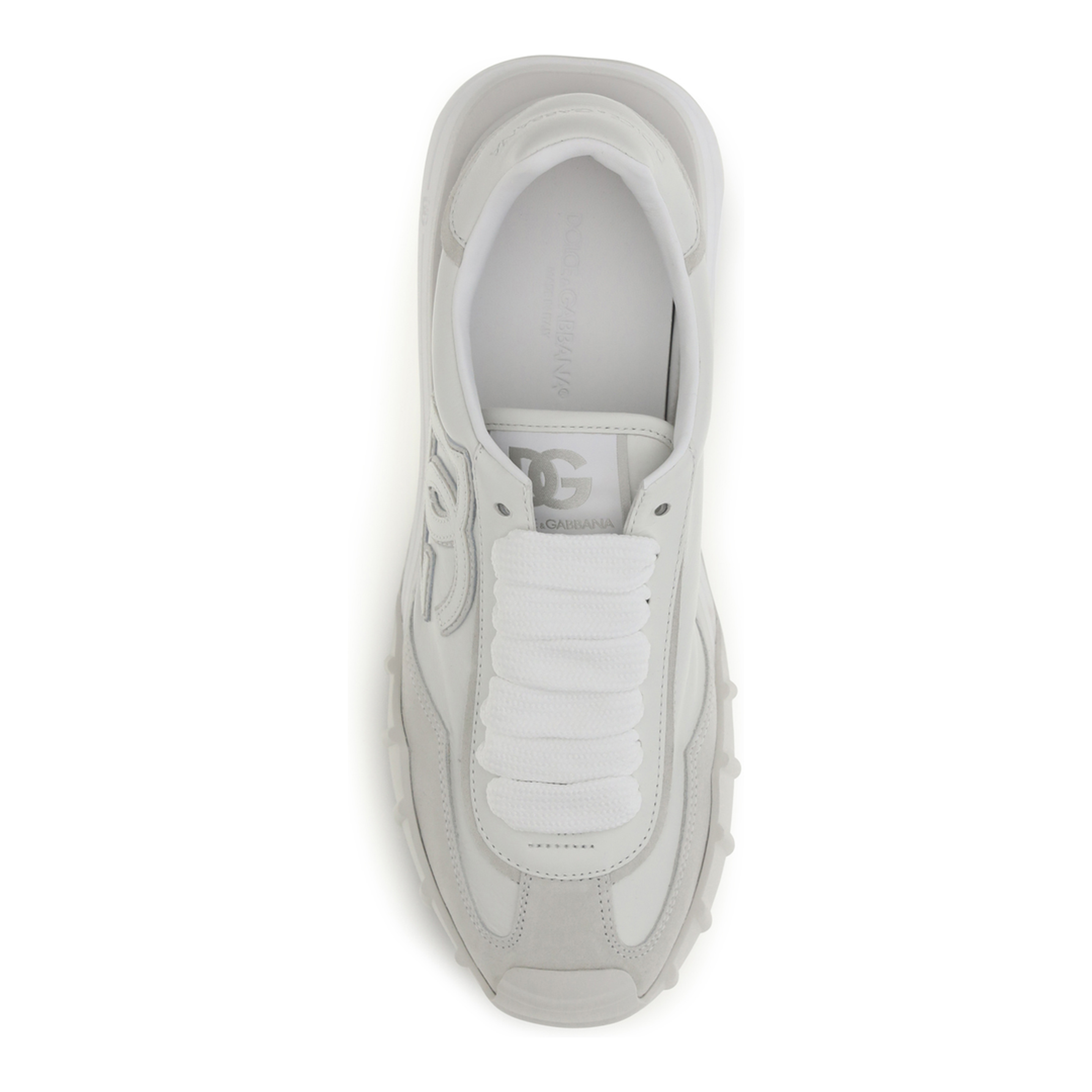 MAYFEYR - Dolce & Gabbana - Athletic Fabric And Leather Sneakers - CS2384A05698L853