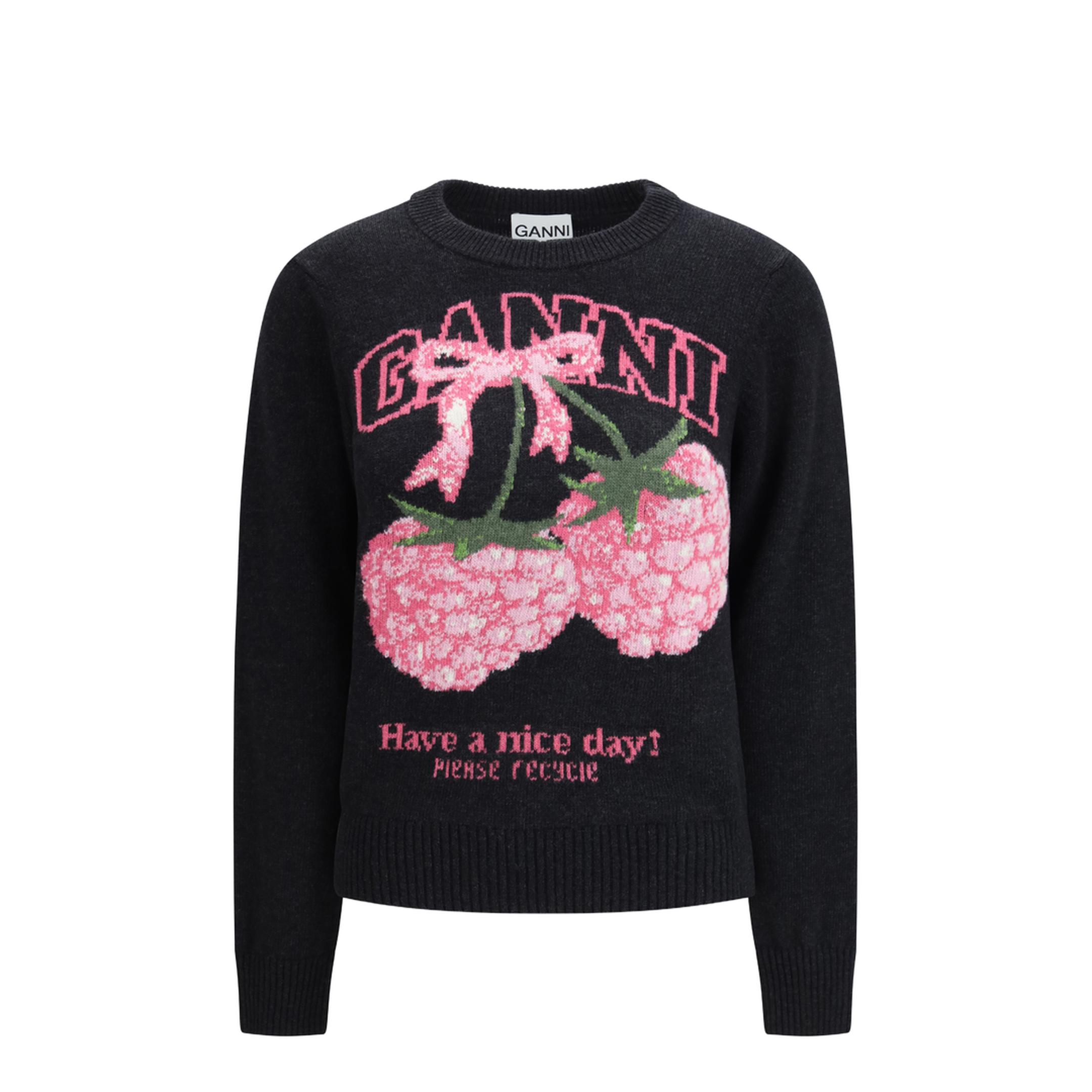 MAYFEYR - Ganni - Raspberry Detail Sweater - A1070276