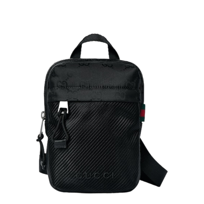 Nexus Mini Slingbag in Black GG Nylon