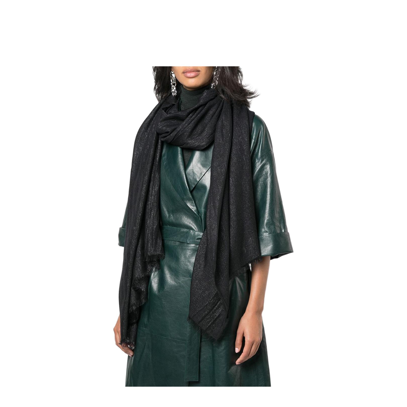 Silk and Cashmere Sparkling Scarf