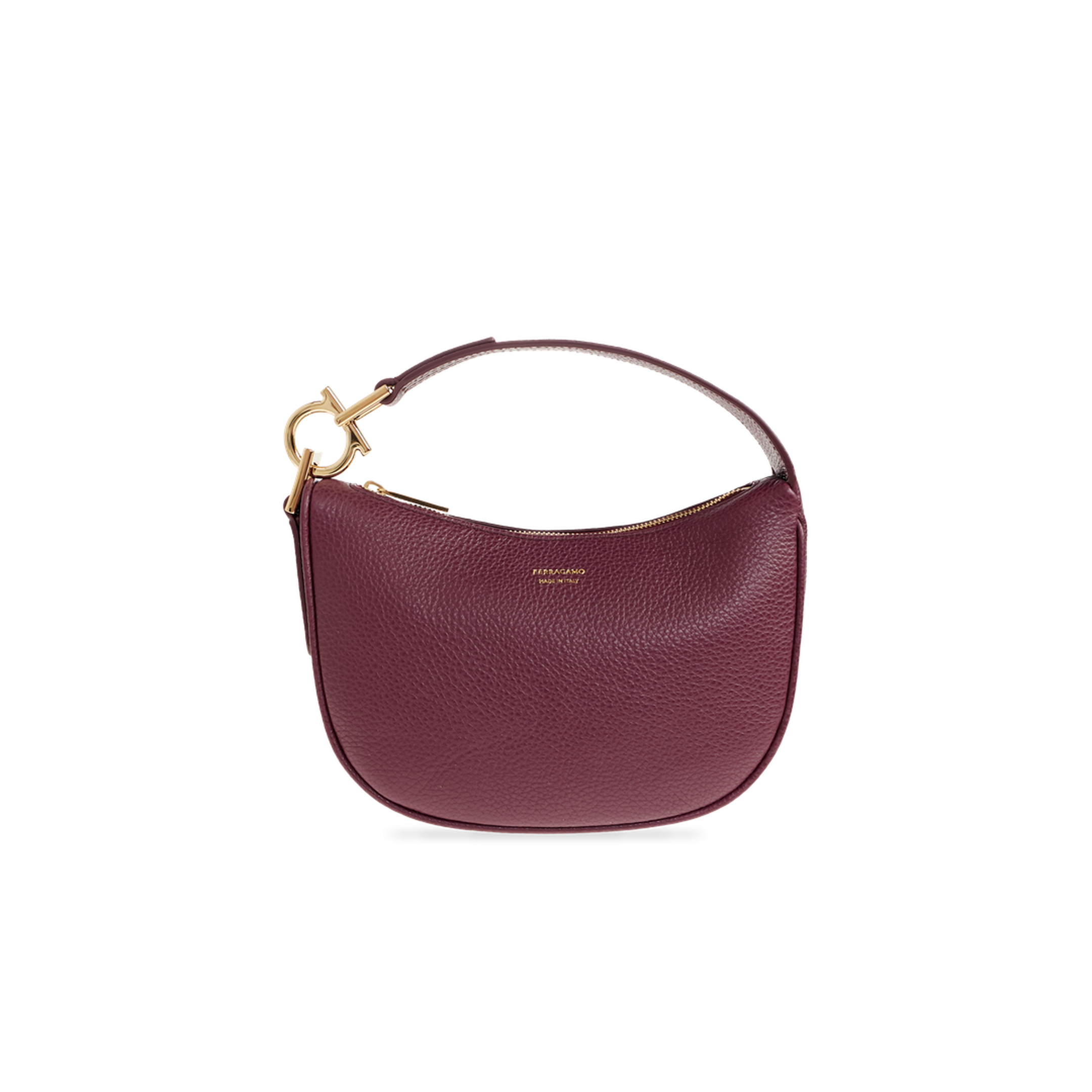 MAYFEYR - Ferragamo - Leather Handbag - 220965TOPHANDLE790010PLUM